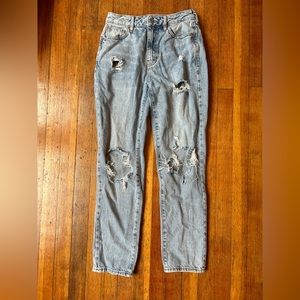 Pacsun mom jeans size 25